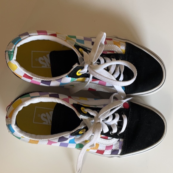 Vans unisex Old Skool checkered sneaker - Picture 5 of 6